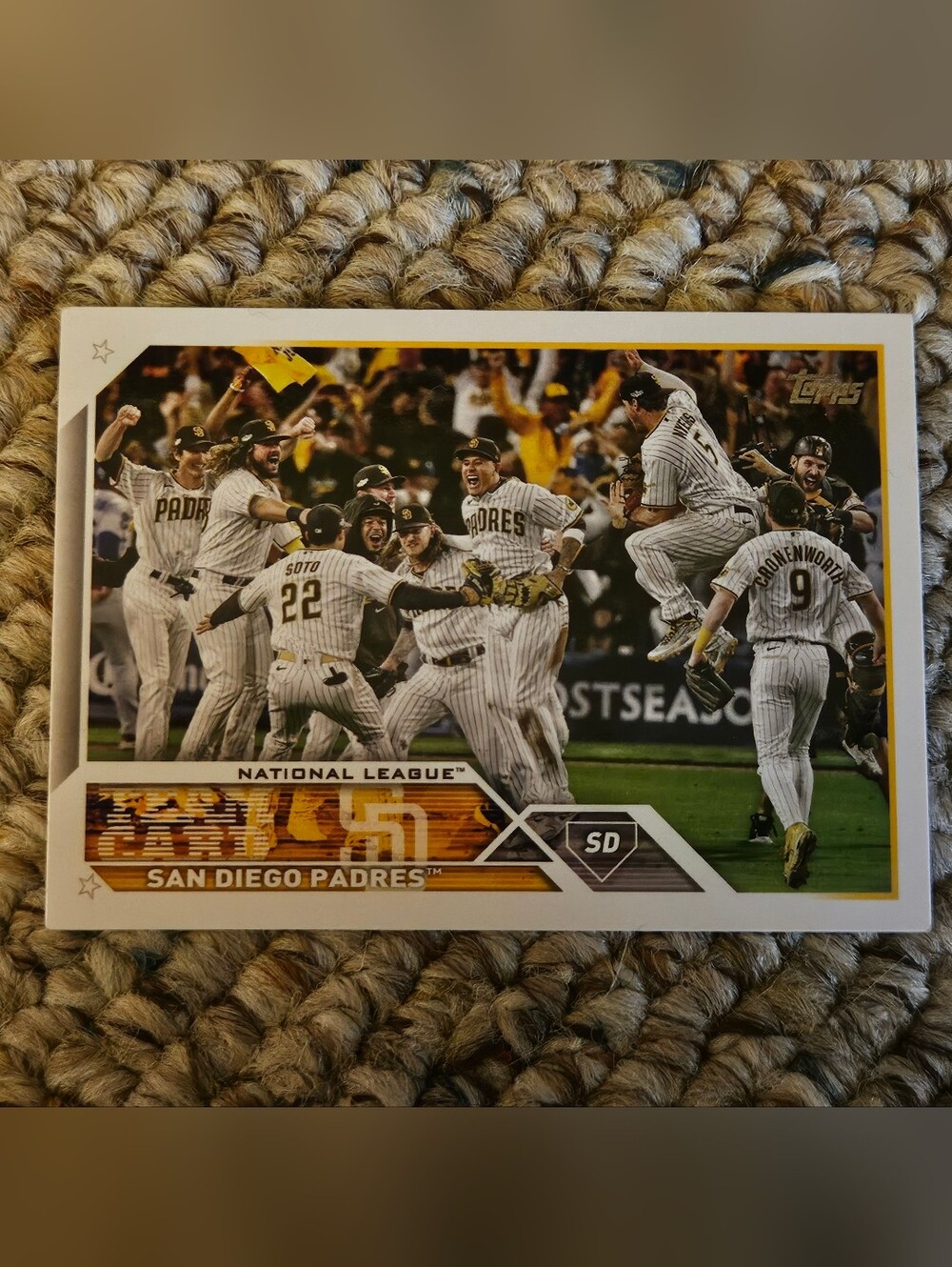 Topps San Diego Padres Team Card